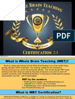 Whole Brain Teaching Certification 2.0