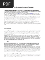 Download HLR Basics by Ayan Chakraborty SN146897036 doc pdf