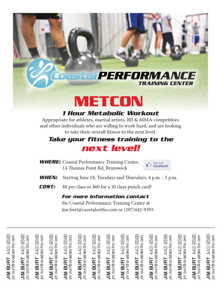 CP Metcon Flyer | PDF