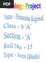 Download Biology Project by Himanshu Kejriwal SN146899577 doc pdf