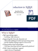 Xetex Intro Slides