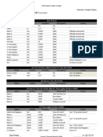 Master Scene Change List Draft 1: As of June 4 Regal