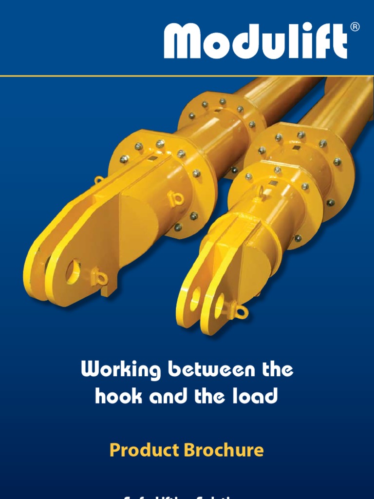 Modulift Brochure 2010 | PDF | Elevator | Crane (Machine)