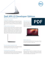 Xps 13 Developer Edition Datasheet