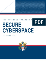 NSPD-38 - The National Strategy To Secure Cyberspace