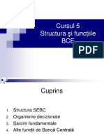 Curs 5 Structura Si Functiile Bancii Centrale Europene