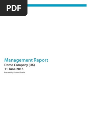 Management Report