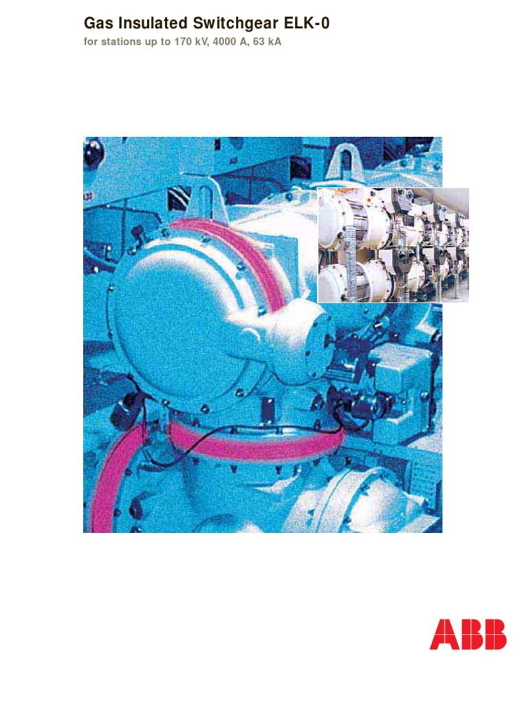 ABB Medium Voltage Switchgear PDF Electrical Substation Transformer