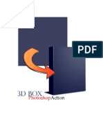 3D Photoshop Box Action Manual