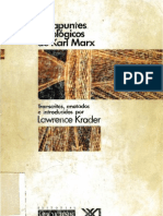 50584027 Marx Karl Los Apuntes Etnologicos de Karl Marx