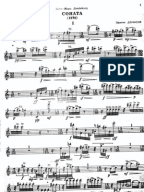 Prelude Cadence Et Finale, Desenclos. for Alto Saxophone and Piano