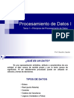 Principios Del Procesamiento de Datos