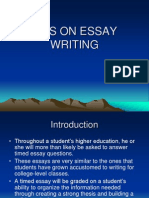 Essay Writing 