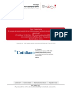 Descomposición Institucional y Sentido Comunitario