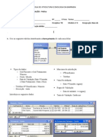 Base de dados para tratamento de pacientes