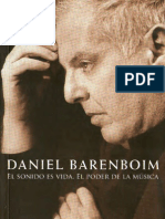 El Sonido Es Vida El Poder de La Musica - Barenboim