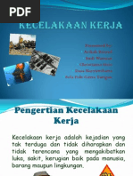 Download Kecelakaan Kerja ppt by Tika Risyad SN146991664 doc pdf