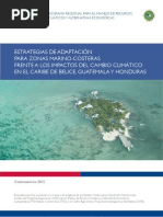 ESTRATEGIAS DE ADAPTACIÓN PARA ZONAS MARINO-COSTERAS FRENTE A LOS IMPACTOS DEL CAMBIO CLIMÁTICO EN EL CARIBE DE BELICE, GUATEMALA Y HONDURAS