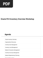 Oracle SCM - Inventory - Management - Training