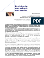 Montse Fabrés - en El Día A Día - Nada Es Rutina PDF