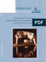 Jornadas GPAB - Narciso y Edipo en Los Escenarios Del Psiquismo PDF
