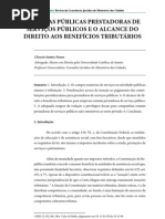 2 - Empresas Publicas Prestadoras de Servicos Publicos e o Alcance Do Direito Aos Beneficios Tributarios
