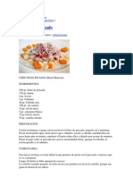 Receta Del Ceviche