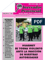 Observador Provincial - Abril 2013