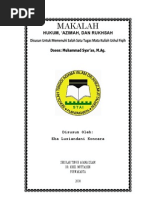 Download Fiqih - Hukum Azimah  Rukhsah by Eka L Koncara SN14706508 doc pdf