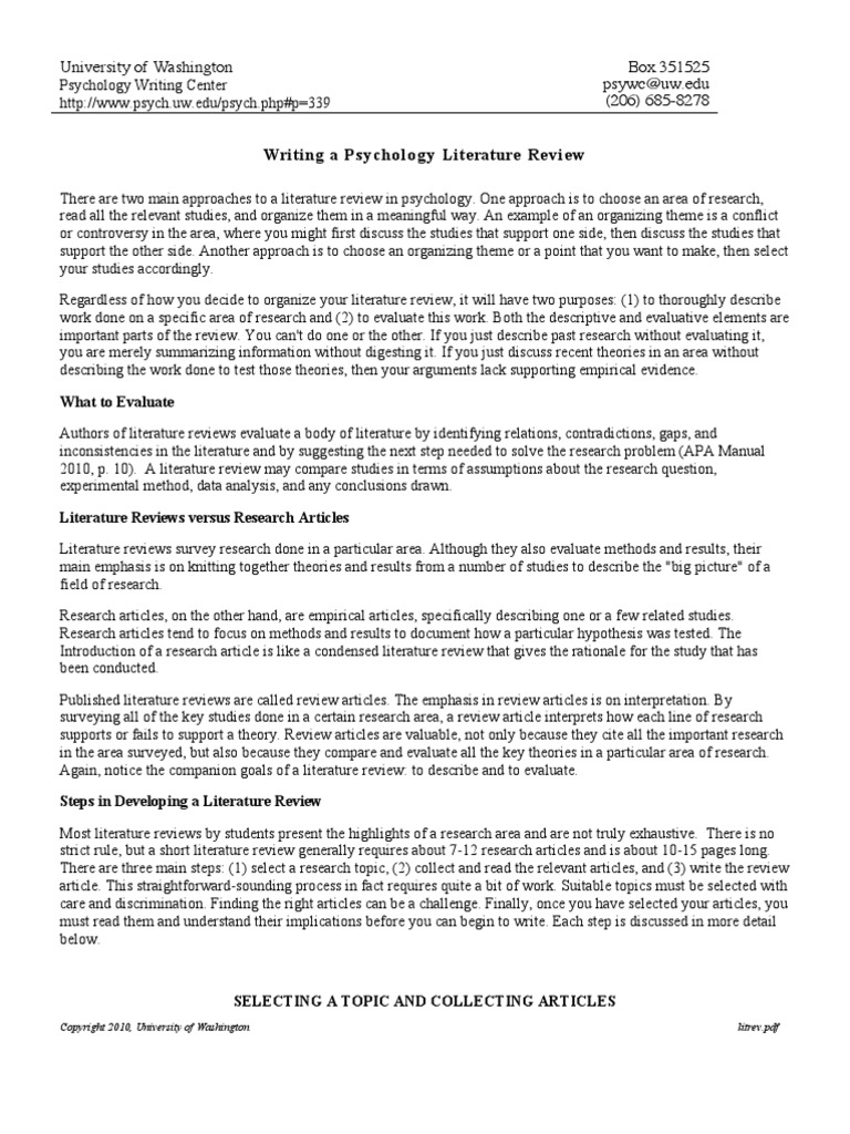 Review of related literature format image