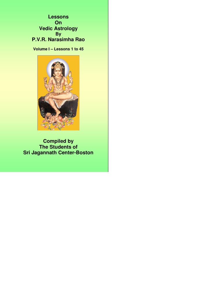 Vedic Astrology PDF