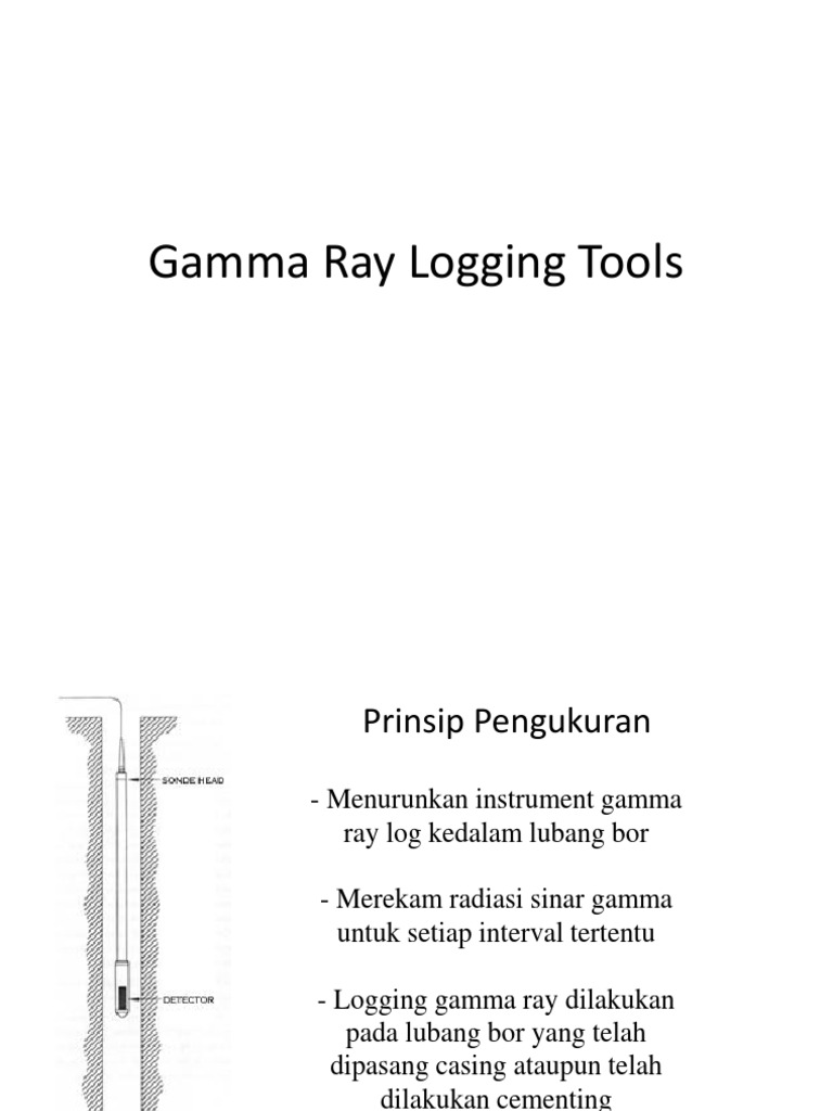 Gamma Ray Logging Tools | PDF
