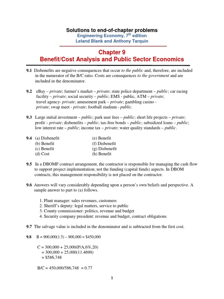 chapter-9-solutions-engineering-economy-7-th-edition-leland-blank