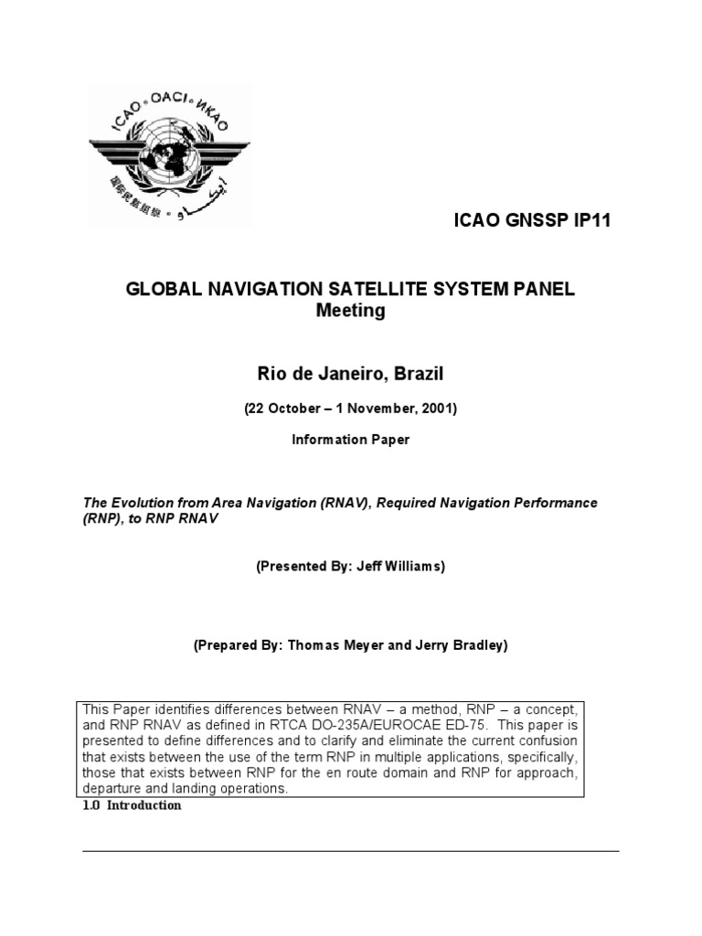 RNP Vs Rnav Vs RNP Rnav | PDF | Systems Engineering | Aeronautics