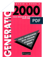Teacher's Book-Generation 2000