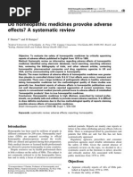 Do Homeopathic Medicines Provoke Adverse Effects? A Systematic Review