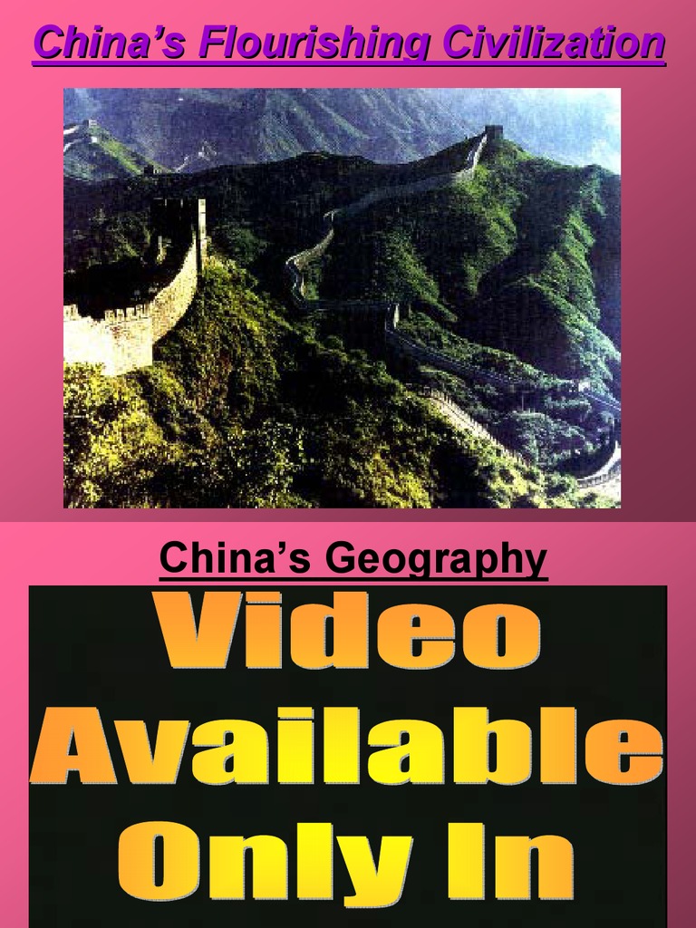 China's Ancient River Valleys Cradles of Civilization PDF History