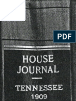 Reelfoot Lake - 1909 Report of Findings - House-Senate Subject Report