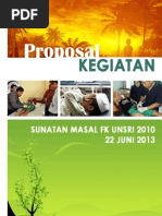 Proposal Sunatan Masal Angkatan 2010