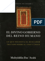 El Divino Gobierno Del Reino Humano Ibn Arabi