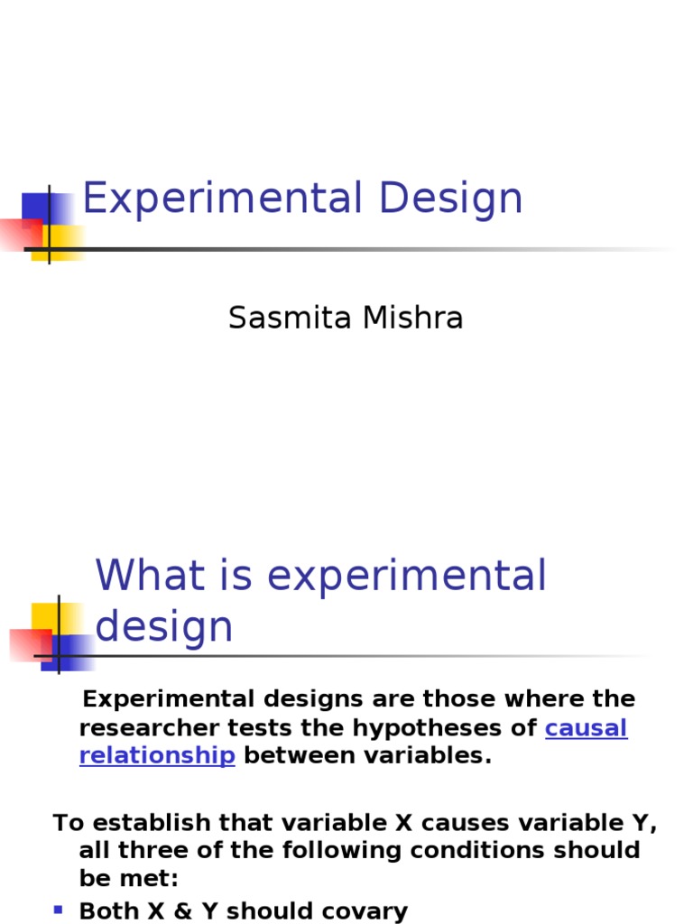 Understanding Experimental Design Basics | PDF