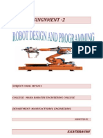 Assingnment 2 Robotics