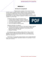 Programare PDF