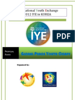 IYE 2012 in Korea Youth Role Reunification
