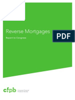 Reverse Mortgages, Report To Congress, CFPB June 28, 2012