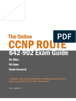 Ccnp Route Exam Guide v2 5