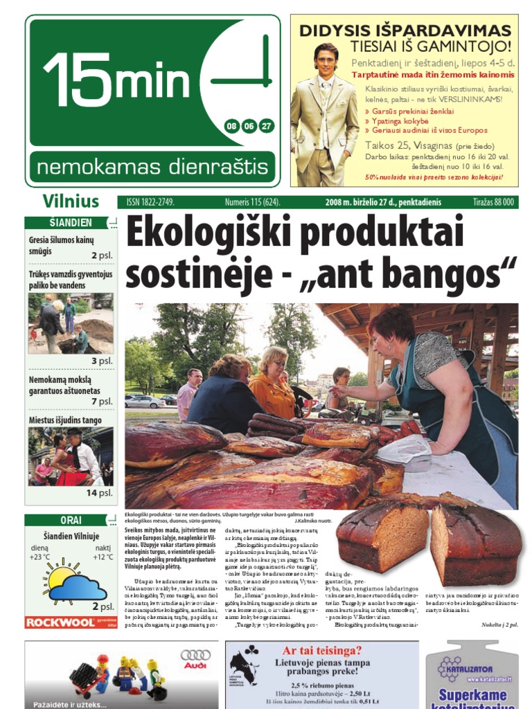 15min Vilnius 2008-06-27 | PDF