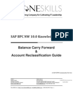 SAP BPC NW 10-Consolidation Carry Forward and Account Reclassification Guide v3