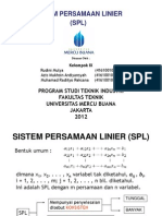 Sistem Pers Linear Dalam Fisika Elektromagnetik - Rudini Mulya, DKK 2012
