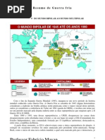 Resumo e Revisão de Guerra Fria
